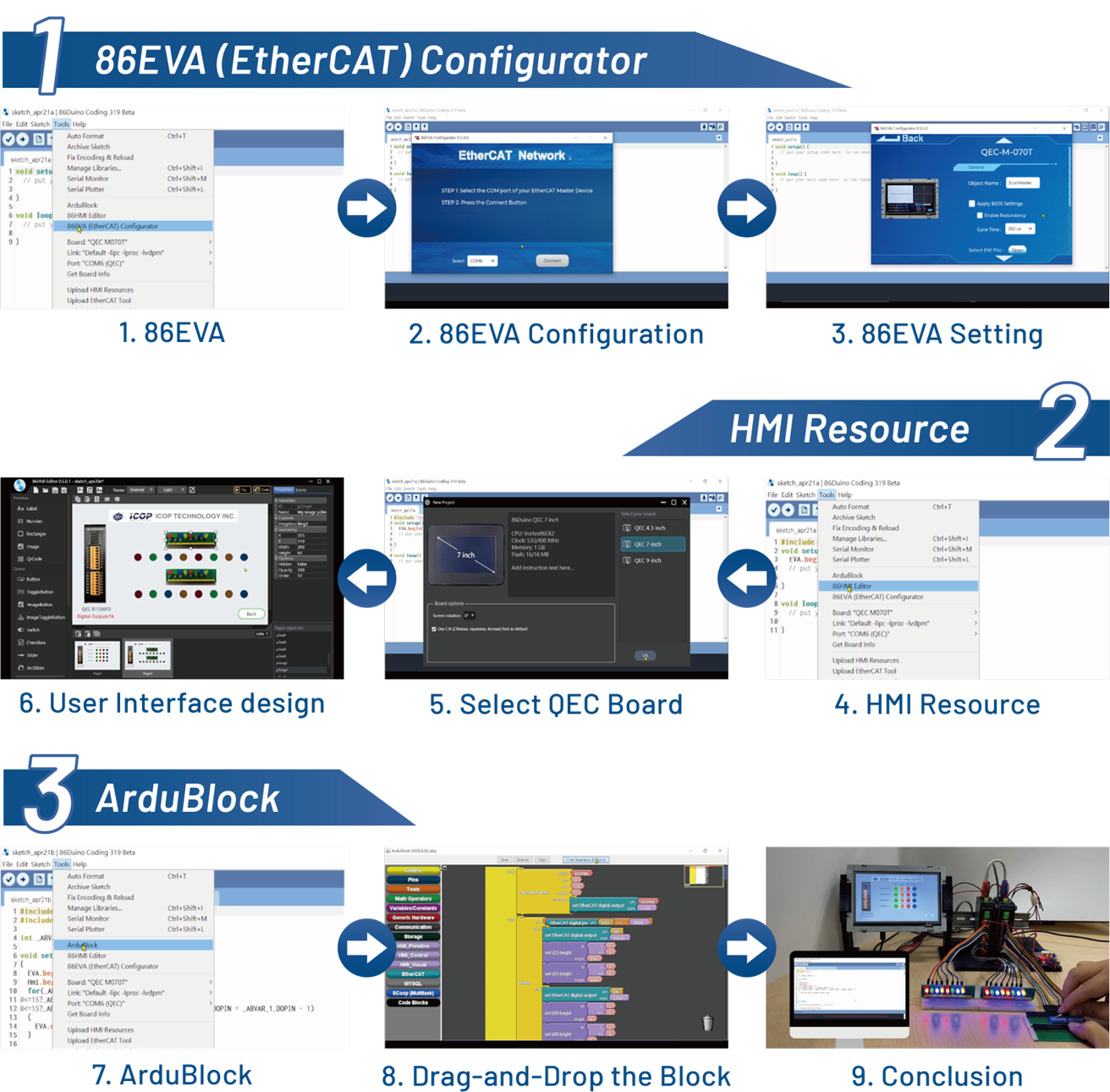 86eva-configurator 86EVA(EtherCAT) Configurator